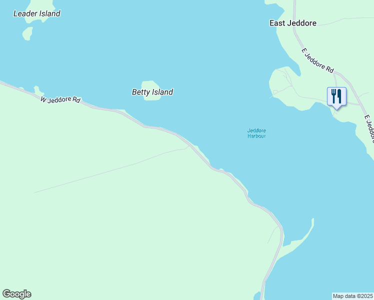 map of restaurants, bars, coffee shops, grocery stores, and more near 1680 West Jeddore Road in Head of Jeddore