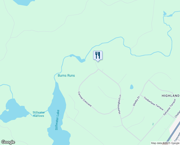 map of restaurants, bars, coffee shops, grocery stores, and more near 314 Carmel Crescent in Hammonds Plains
