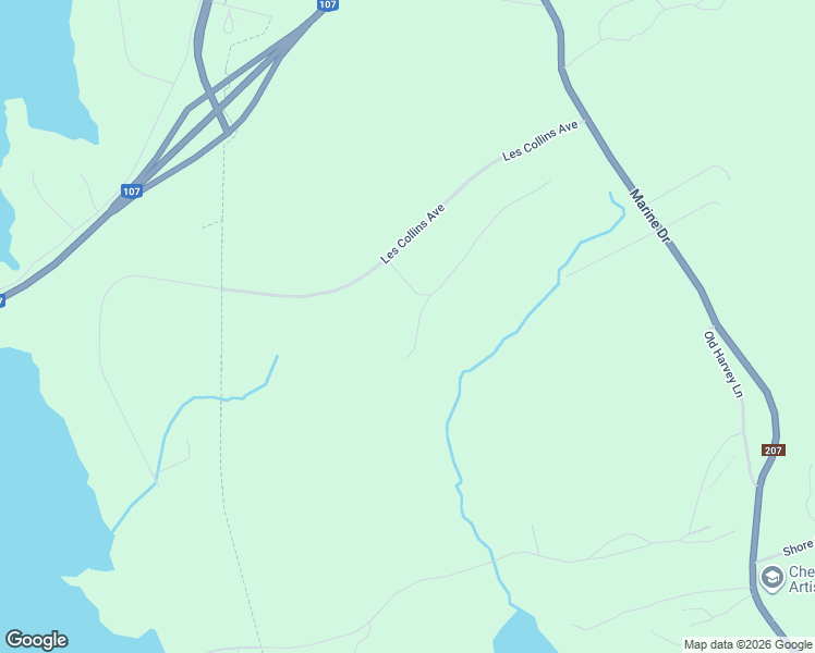 map of restaurants, bars, coffee shops, grocery stores, and more near 89 Radmer Drive in West Chezzetcook
