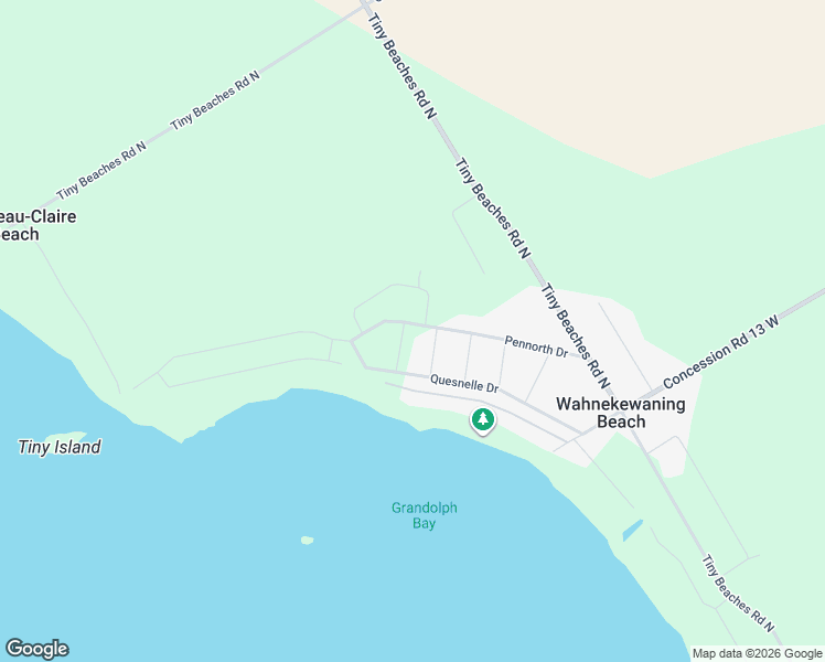 map of restaurants, bars, coffee shops, grocery stores, and more near 683 Pennorth Drive in Simcoe County