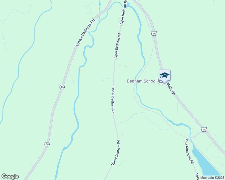 map of restaurants, bars, coffee shops, grocery stores, and more near 208 Upper Dedham Road in Dedham