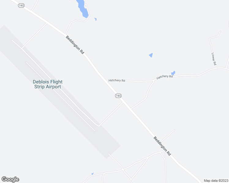 map of restaurants, bars, coffee shops, grocery stores, and more near Highway 193 in Cherryfield
