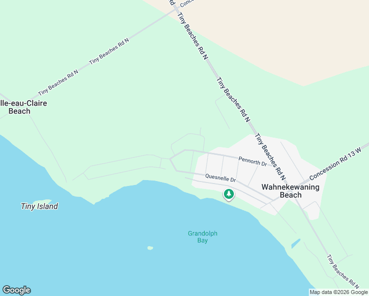 map of restaurants, bars, coffee shops, grocery stores, and more near 683 Pennorth Drive in Simcoe County