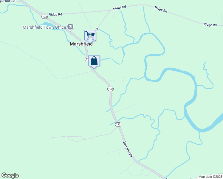 map of restaurants, bars, coffee shops, grocery stores, and more near 73 Northfield Road in Marshfield