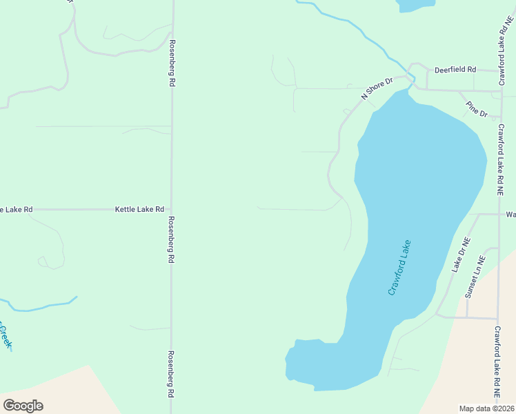 map of restaurants, bars, coffee shops, grocery stores, and more near 4100 Trail Road C in Kalkaska