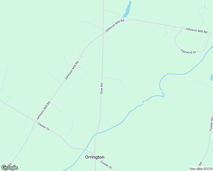 map of restaurants, bars, coffee shops, grocery stores, and more near 326 Dow Road in Orrington