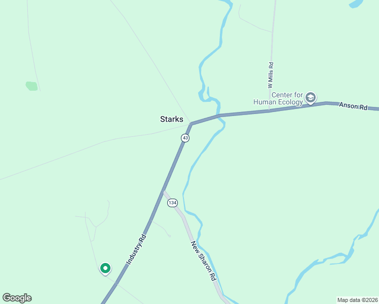 map of restaurants, bars, coffee shops, grocery stores, and more near 2709 Industry Road in Starks