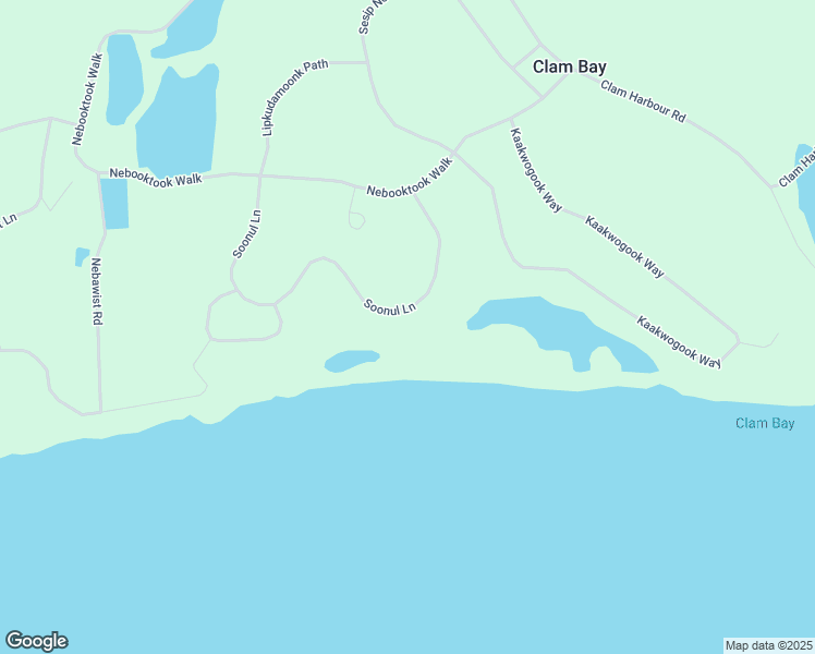 map of restaurants, bars, coffee shops, grocery stores, and more near 32 Soonul Lane in Lake Charlotte