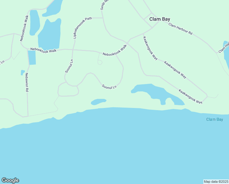 map of restaurants, bars, coffee shops, grocery stores, and more near 32 Soonul Lane in Lake Charlotte