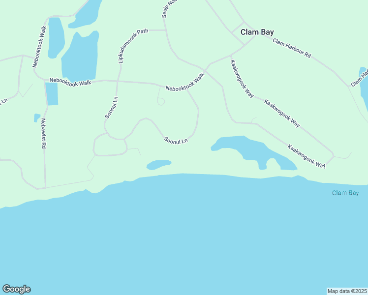 map of restaurants, bars, coffee shops, grocery stores, and more near 32 Soonul Lane in Lake Charlotte