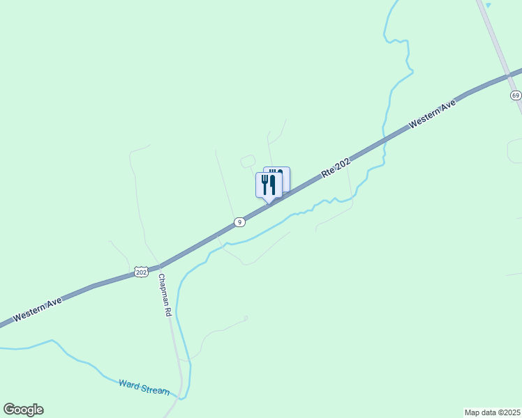 map of restaurants, bars, coffee shops, grocery stores, and more near 2220 Western Avenue in Newburgh