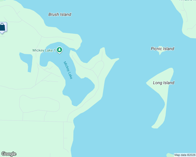 map of restaurants, bars, coffee shops, grocery stores, and more near 2880 Crescent Shores Drive in Traverse City