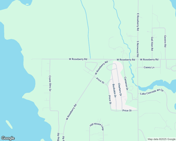 map of restaurants, bars, coffee shops, grocery stores, and more near Mangum Circle in Donnelly