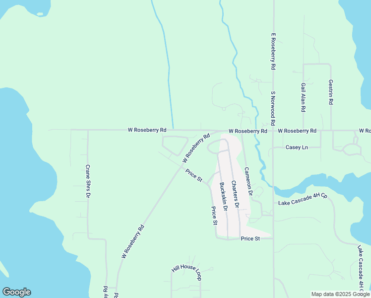 map of restaurants, bars, coffee shops, grocery stores, and more near Mangum Circle in Donnelly