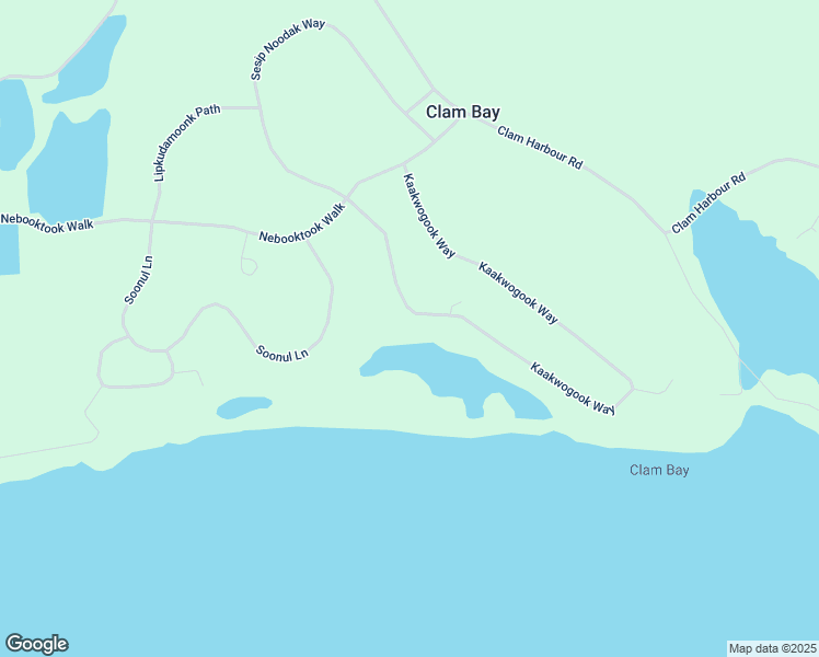 map of restaurants, bars, coffee shops, grocery stores, and more near 31 Kaakwogook Way in Lake Charlotte