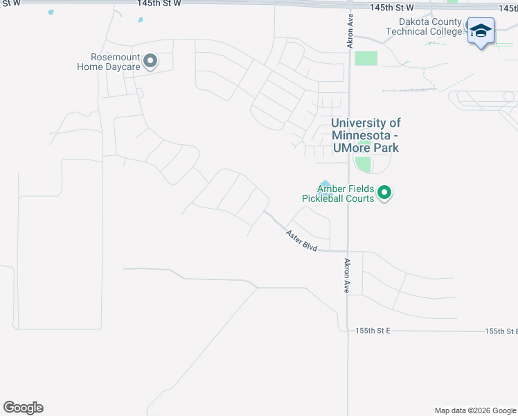map of restaurants, bars, coffee shops, grocery stores, and more near in Rosemount