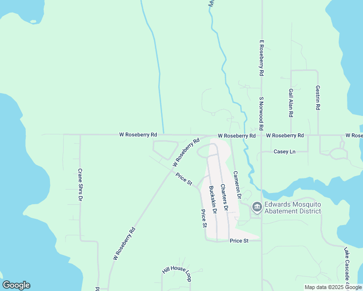 map of restaurants, bars, coffee shops, grocery stores, and more near Mangum Circle in Donnelly