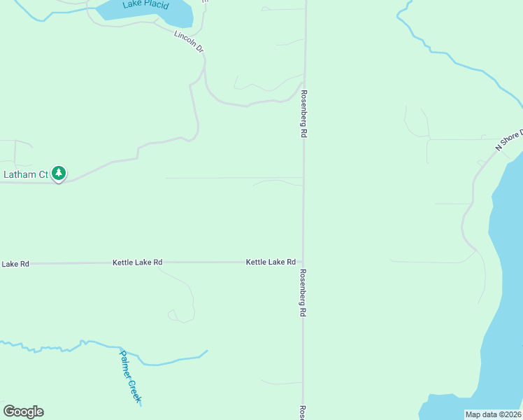 map of restaurants, bars, coffee shops, grocery stores, and more near 3903 Kettle Lake Road in Kalkaska