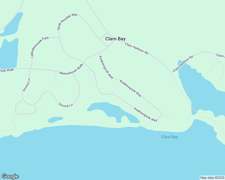 map of restaurants, bars, coffee shops, grocery stores, and more near 40 Kaakwogook Way in Lake Charlotte