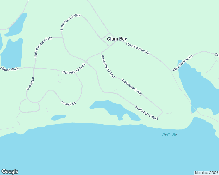map of restaurants, bars, coffee shops, grocery stores, and more near 36 Kaakwogook Way in Lake Charlotte