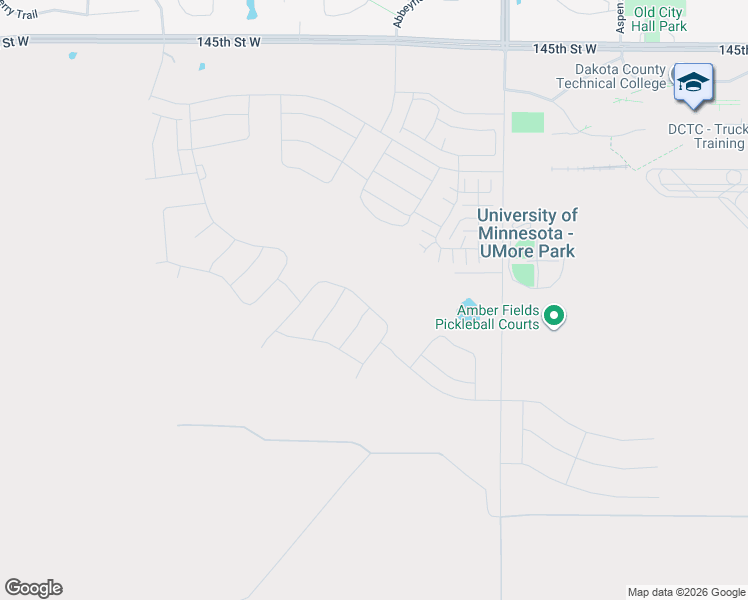 map of restaurants, bars, coffee shops, grocery stores, and more near 14999-15399 Akron Avenue in Rosemount