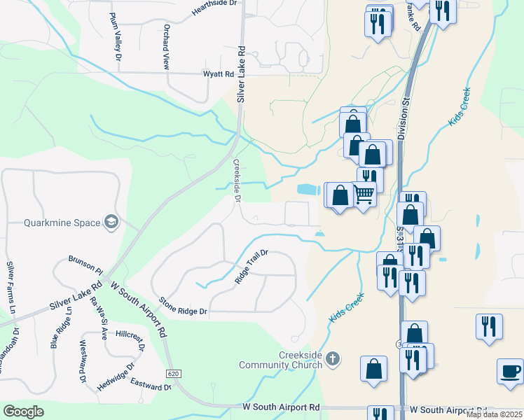 map of restaurants, bars, coffee shops, grocery stores, and more near 3950 Sumac Drive in Traverse City