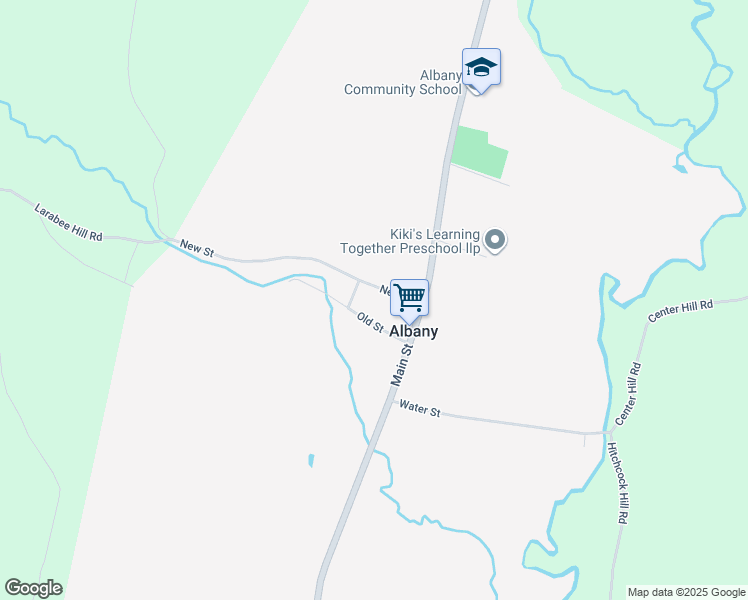 map of restaurants, bars, coffee shops, grocery stores, and more near 50 Old Street in Albany