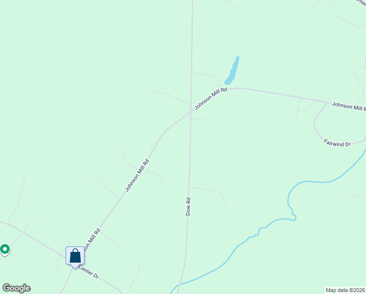 map of restaurants, bars, coffee shops, grocery stores, and more near 283 Dow Road in Orrington