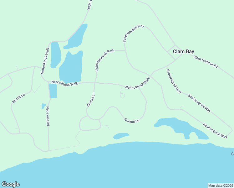 map of restaurants, bars, coffee shops, grocery stores, and more near 5 Osoogoone Lane in Lake Charlotte
