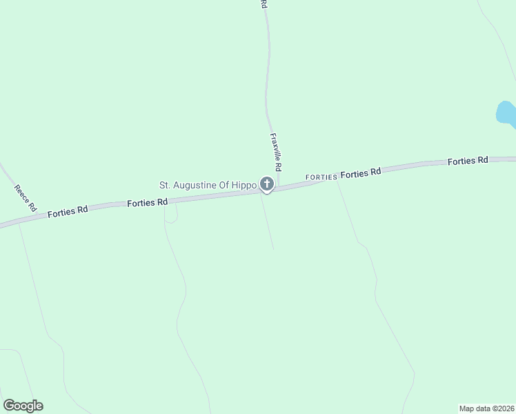 map of restaurants, bars, coffee shops, grocery stores, and more near 1595 Forties Road in New Ross