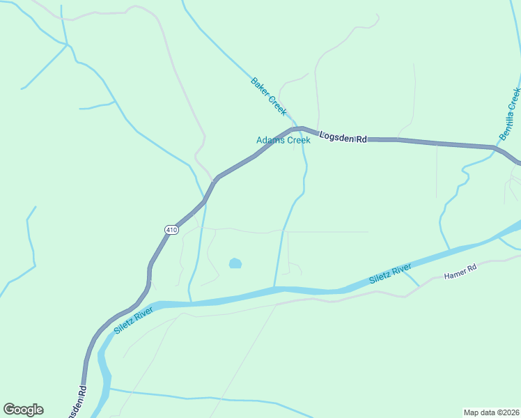 map of restaurants, bars, coffee shops, grocery stores, and more near Killdeer Dr in Siletz