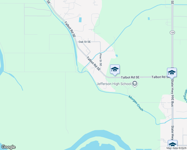 map of restaurants, bars, coffee shops, grocery stores, and more near 1878 Talbot Road Southeast in Jefferson