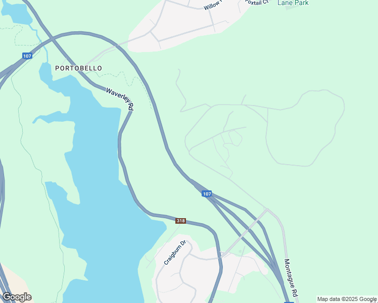 map of restaurants, bars, coffee shops, grocery stores, and more near Montague Road in Waverley