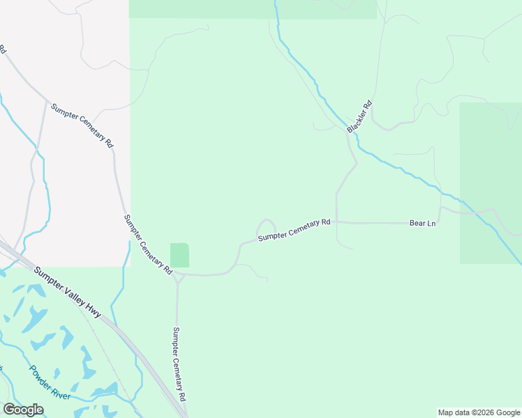 map of restaurants, bars, coffee shops, grocery stores, and more near 39798 Bear Gulch Road in Baker City