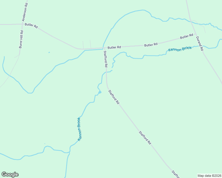 map of restaurants, bars, coffee shops, grocery stores, and more near 526-592 Stafford Road in Plattsburgh