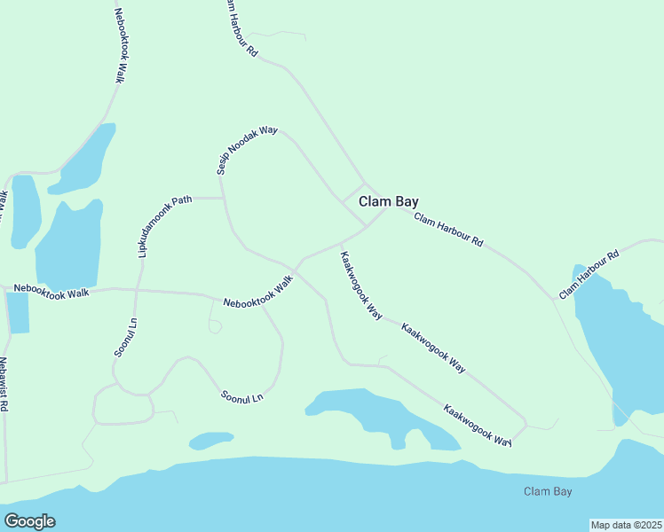 map of restaurants, bars, coffee shops, grocery stores, and more near 0 Nebooktook Walk in Lake Charlotte