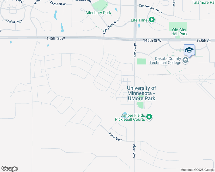 map of restaurants, bars, coffee shops, grocery stores, and more near in Rosemount