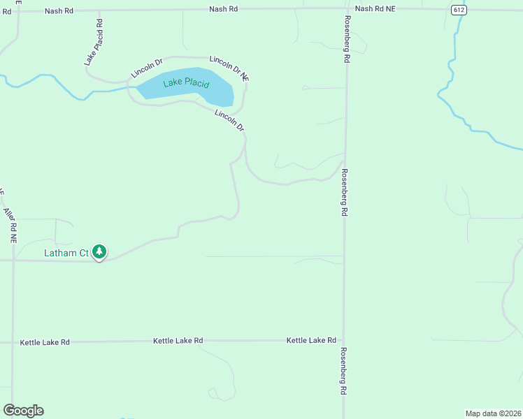 map of restaurants, bars, coffee shops, grocery stores, and more near 3016 Lincoln Drive Northeast in Kalkaska