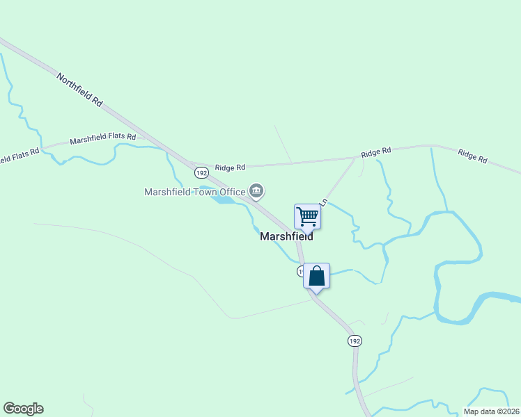 map of restaurants, bars, coffee shops, grocery stores, and more near 234 Northfield Road in Marshfield