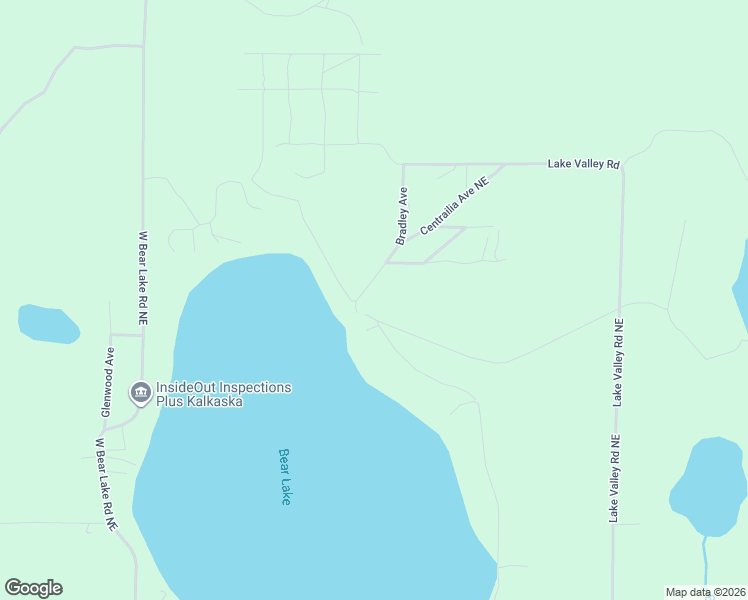map of restaurants, bars, coffee shops, grocery stores, and more near 11410-11466 Old Log Road Northeast in Kalkaska