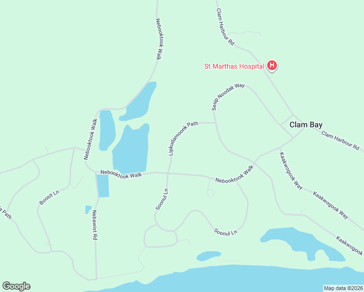 map of restaurants, bars, coffee shops, grocery stores, and more near 28 Lipkudamoonk Path in Lake Charlotte