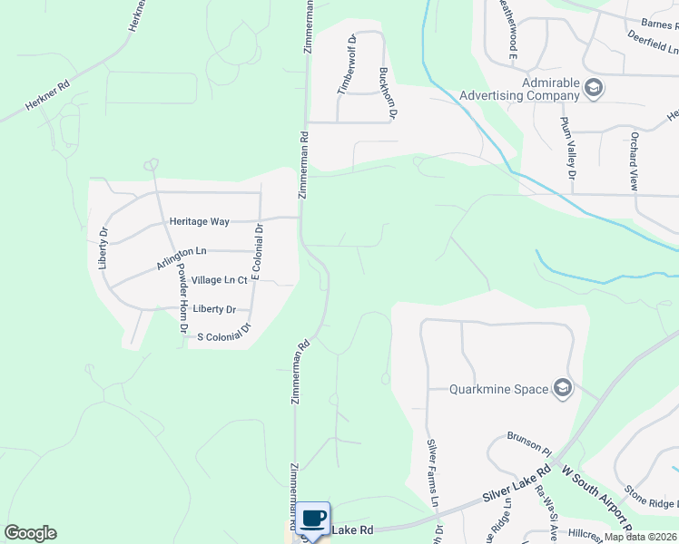 map of restaurants, bars, coffee shops, grocery stores, and more near 3300 Zimmerman Road in Traverse City