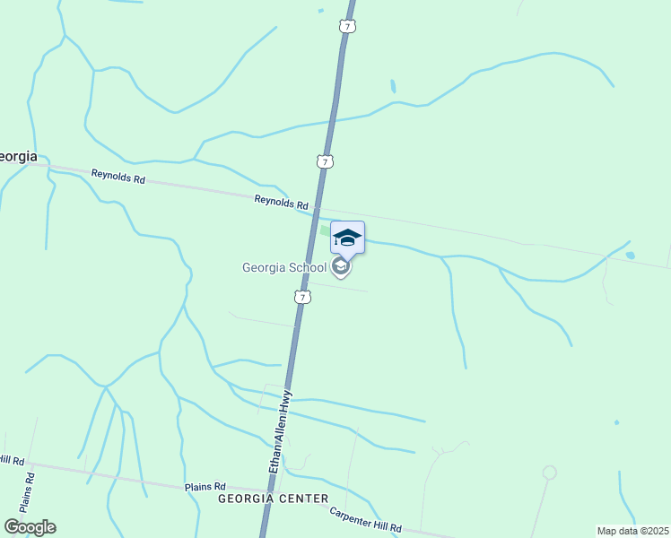 map of restaurants, bars, coffee shops, grocery stores, and more near 4416 Ethan Allen Highway in Georgia