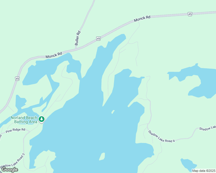 map of restaurants, bars, coffee shops, grocery stores, and more near 96 Shadow Lake Road 2 in Kawartha Lakes