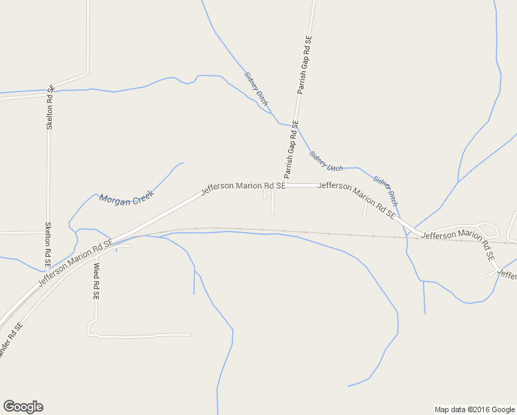 map of restaurants, bars, coffee shops, grocery stores, and more near 3574 Jefferson Marion Road Southeast in Jefferson