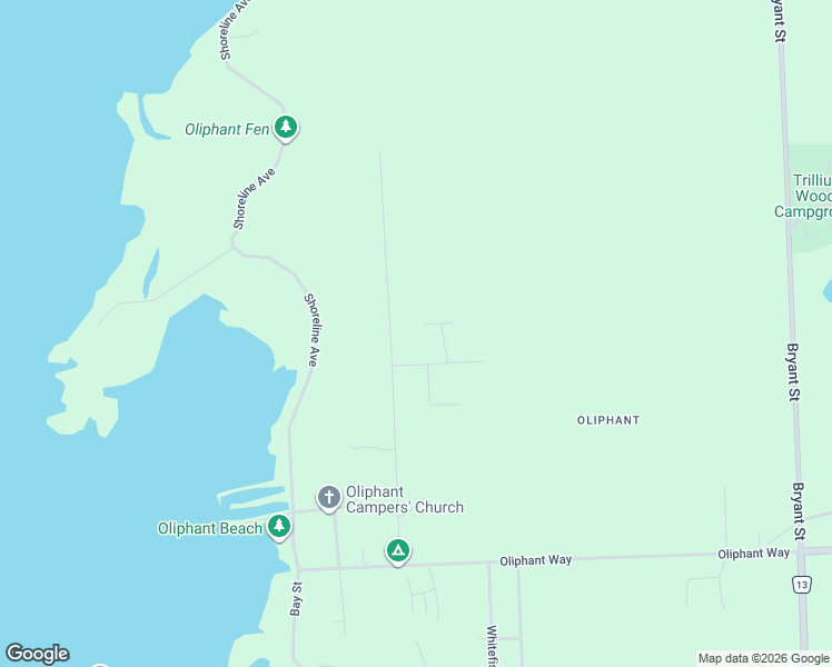 map of restaurants, bars, coffee shops, grocery stores, and more near 20 Phillips Place in South Bruce Peninsula