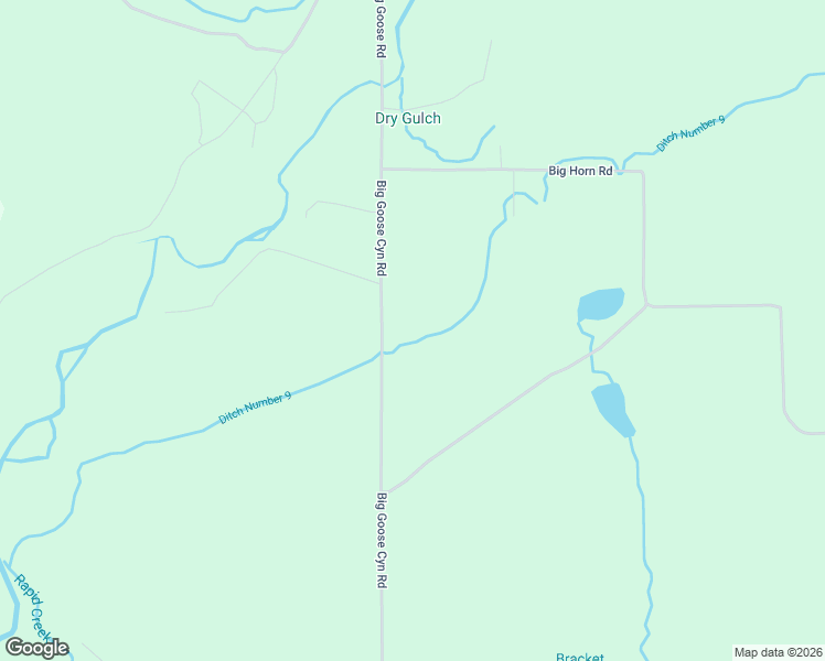 map of restaurants, bars, coffee shops, grocery stores, and more near 1048 Big Goose Road in Sheridan
