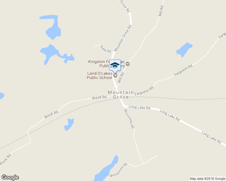 map of restaurants, bars, coffee shops, grocery stores, and more near 1010 Brock Road in Mountain Grove