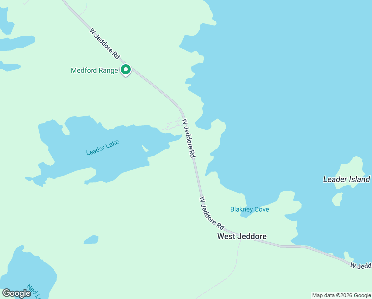 map of restaurants, bars, coffee shops, grocery stores, and more near 1170 West Jeddore Road in West Jeddore