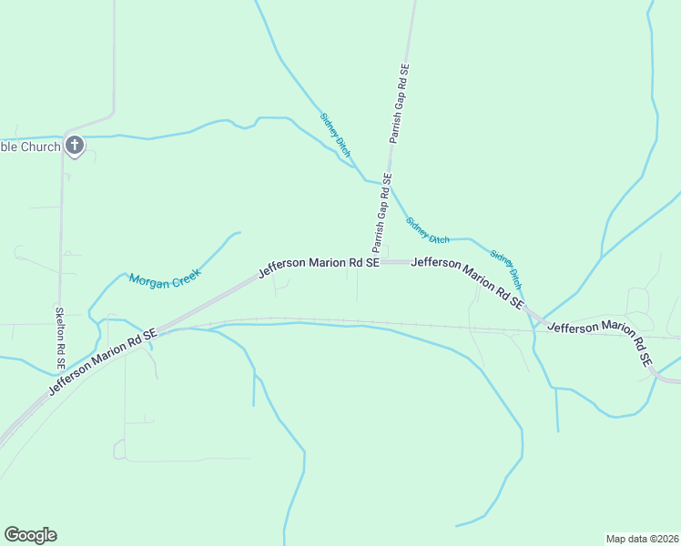 map of restaurants, bars, coffee shops, grocery stores, and more near 3574 Jefferson Marion Road Southeast in Jefferson